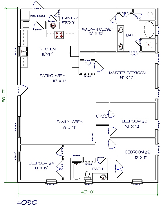 Metal Barn Homes Floor Plans